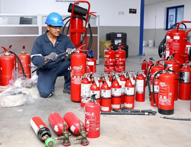 fire extinguisher refilling and maintenance