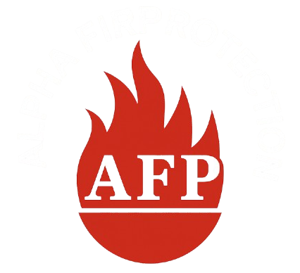 Alpha fire logo image