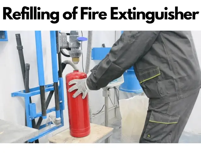 Fire extinguisher refilling | Alpha fire Protection
